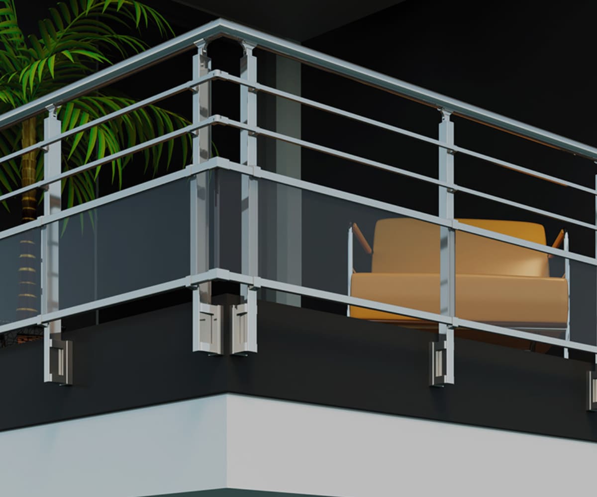 ALUMINIUM HANDRAILS