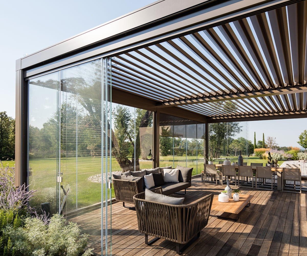 ALUMINIUM PERGOLA AND WINTER GARDEN SYSTEMS